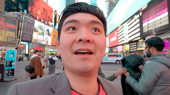 当亚洲人去旅行－时代广场篇【Steven He】