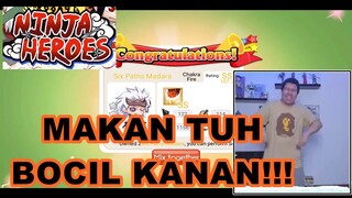 BAPAK MAK KAU BOCIL KANAN , MOMEN KOCAK WINDAH BASUDARA NINJA HEROES 12