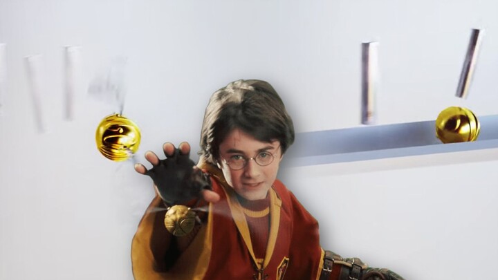 The Golden Snitch plays the Harry Potter theme song
