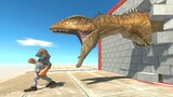Carcharodontosaurus Unexpected Attack - Animal Revolt Battle Simulator