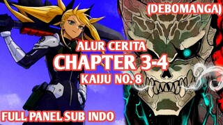 Alur Cerita KAIJU NO. 8 Chapter 3,4 - TES AWAL SELEKSI ANGGOTA PASUKAN PERTAHANAN JEPANG