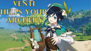 Venti Teaches You Archery~ [Genshin Venti ASMR Roleplay] Listener x Venti