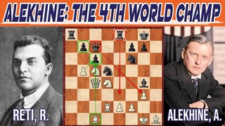 MR. KUNAT STYLE VS. MR. TACTICAL STYLE || Reti Vs. Alekhine 1925