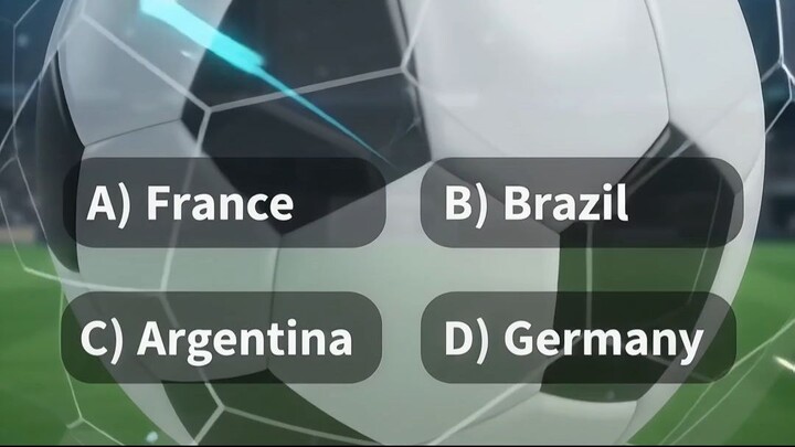 【足球问答】Which Country Won FIFA World Cup 2022? 🏆 2022世界杯冠军你知道吗？