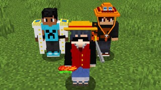 nova série de one piece no minecraft