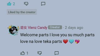 Ge kilig djod ko diring dapita ❤️ 💙 💜 I Love you su much parts Marsh Mallow ❤️ 💙 💜