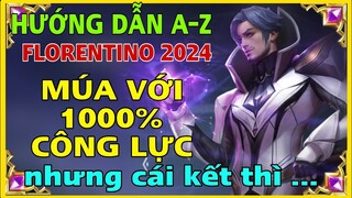 Cầm Florentino Múa 1000% công lực nhưng nó lạ lắm