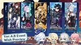 NEW UPDATE! ABOUT BANNERS AND CHRONICLED WISH IN 4.8! Emilie, Navia, Shenhe - Genshin Impact