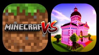 Minecraft VS Mini Craft: Build Worldcraft