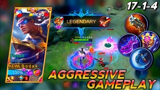 OUTPLAYED BRUNO AGGRESSIVE GAMEPLAY | TOP GLOBAL BRUNO BEST BUILD 2021 - MARKSMAN JUNGLE META