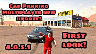 Car Parking Multiplayer New update! 4.8.5.1 | First look! Report button! Kick Button! & More!