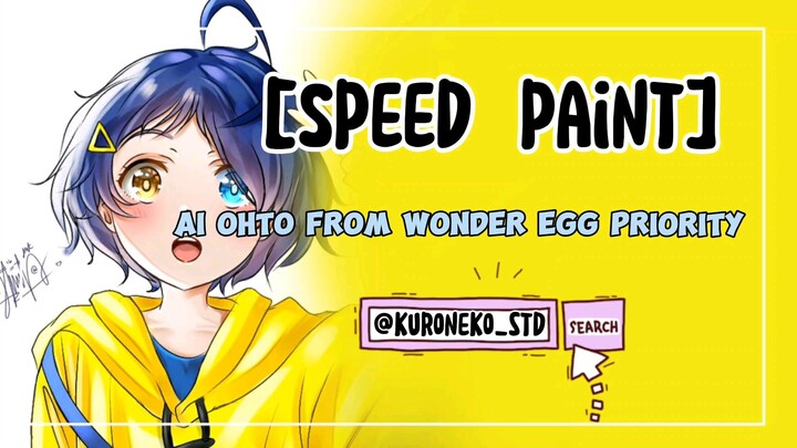 [SPEED PAINT] AI OHTO FROM WONDER EGG PRIORITY
