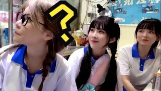 带社牛二台穿校服团建！周姐唯一老公粉登场？