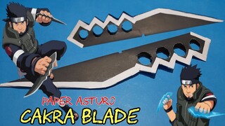 Cara membuat cakra blade - asuma sarutobi ( easy origami-master )