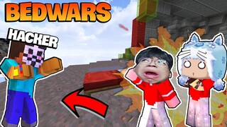 KHANGG VÀ MEOWPEO PVP BEDWARS GẶP HACKER VÀ PHA HIGHLIGHT CLEAR TEAM TRONG HEROMC (Minecraft PvP)