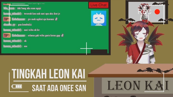 Tingkah Lucu Leon Kai