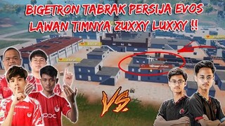 DETIK-DETIK BTR TABRAK PERSIJA EVOS DI BOOTCAMP LAWAN TIMNYA LUXXY ZUXXY KAWAN LAMA - PUBG MOBILE