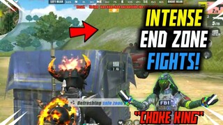 Intense End Zone Fights! | Duo-Squad"Choke King"(Rules of Survival)