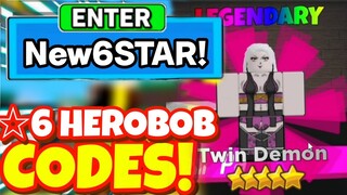 ALL NEW SECRET *⭐6 HEROBOB* OP CODES In ANIME BRAWL ALL OUT In Roblox Anime Brawl All Out Codes