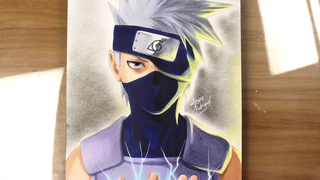 DESENHANDO KAKASHI HATAKE - ANBU - | NARUTO - Anime Drawing