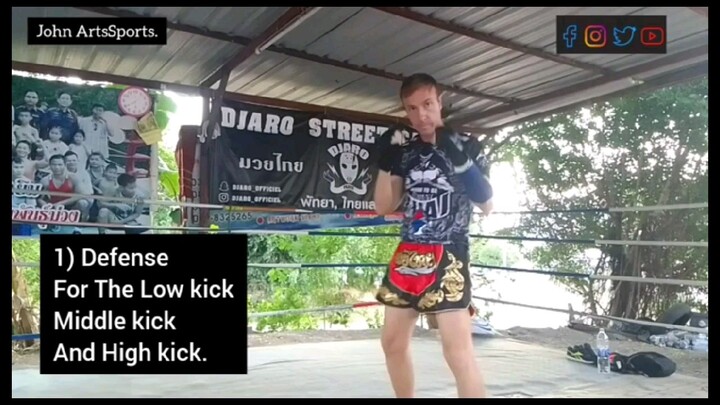 Martial Arts | Defense against the kicks