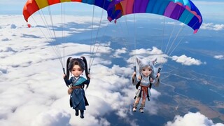 Q版凡人修仙传之梅凝和银月乘坐南陇侯的飞机出事故了。