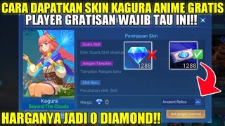 CARA MENDAPATKAN SKIN KAGURA BEYOND THE CLOUDS GRATIS! FULL PENJELASAN SAMPAI BELI 0 DIAMOND - MLBB