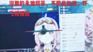 没用的永雏塔菲，不回我私信，开飞机撞她