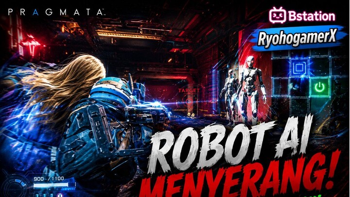 Masuk Jebakan Robot AI! Hampir Gagal Kabur | Pragmata Gameplay Indonesia