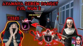 AYAMNYA SEREM BANGET ~ EVIL NUN 2 VERSI - SAKURA SCHOOL SIMULATOR