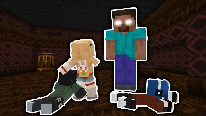 Khi bạn gặp "Herobrine" trong ngôi nhà kinh dị!!?