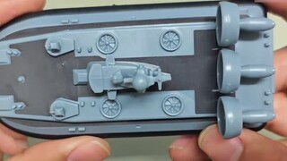 4D new warship eight-pack first four models sharing