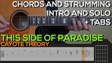 Cayote Theory - This Side of Paradise Guitar Tutorial [INTRO, SOLO, CHORDS AND STRUMMING + TABS]