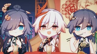 [Honkai Impact 3/Teater Lanxiao] Lima "jimat" datang ke pintu