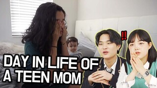 Korean Teens Watch TEEN MOM's VLOG for the First Time!