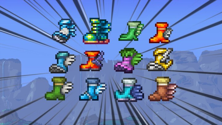 Terraria Accessory Shop: Shoe Accessories