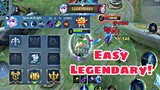 Easy Legendary Miya best build |Miya top ph | Miya top global | Mobile Legends