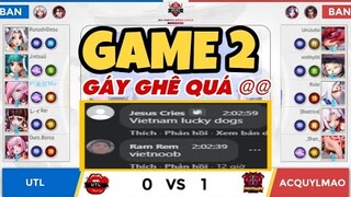 ⭐Onmyoji Arena⭐ SEAL | Game 2 : ACQUYLMAO (VN) vs UTL (PH) - AE PHI gáy cực khét với team Việt Nam