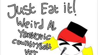 Just Eat it Weird Al Yankovic Countryball version By Lotte Nanegurine #meme #Countryball