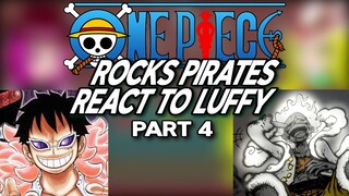 || Rocks Pirates react to Luffy || One Piece || Gacha