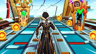 Bagaimana jika karakter Genshin Impact memainkan Subway Surfers!