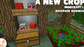 พืชผลใหม่! - ชุดข้อมูลอาหาร Minecraft 1132 ตู้โชว์ Datapack