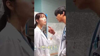 AHN HYO SEOP CAN'T WAIT TO KISS LEE SUNG KYUNG'S LIPS #shorts #ahnhyoseop #leesungkyung #drromantic3