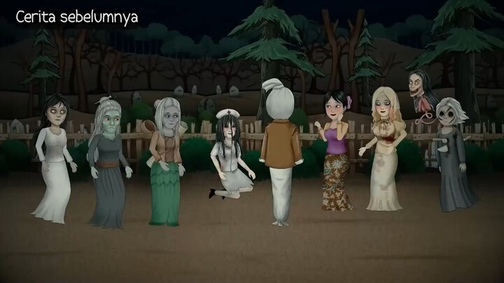 Pocong OPLAS 3 (Finale) - Rahasia Ganteng terungkap! | Animasi Hantu, Kartun Lucu