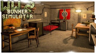 Turning a German Bunker Into a HOME // WW2 Bunker Simulator Gameplay