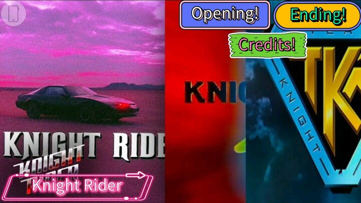 Knight Rider Opening & Ending (1982-2000)