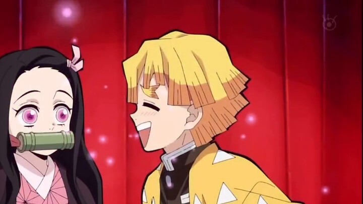 [ Thanh Guơm Diệt Quỷ ] Thanh Guơm Diệt Quỷ clip 2 bạn chưa xem: Zenitsu cho Nezuko xem bể cá của Sh