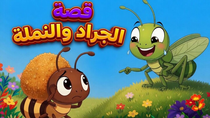 الجراد و النملة😍 /  أغنية أطفال ممتعة وتعليمية عن العمل والاجتهاد/ احبابنا