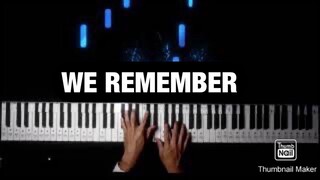 【ピアノカバー】 We Remember-Marty Haugenl-PianoArr.Trician-PianoCoversPPIA-Synthesia