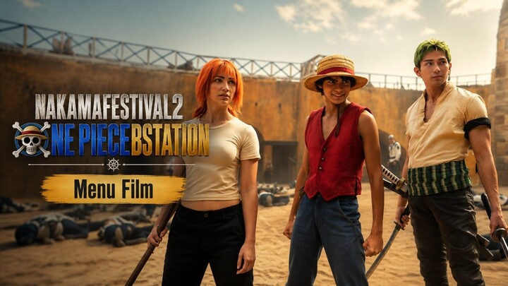 ONE PIECE LIVE ACTION (2023) - AKSI KEREN LUFFY ZORO DAN NAMI BIKIN GEGER